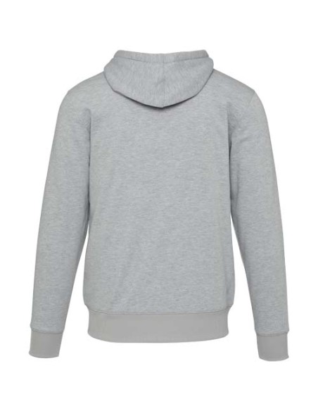 Felpa con cappuccio e zip intera in sherpa da 320 g/m² Natron