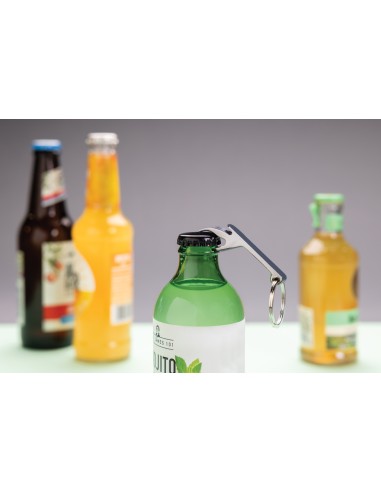 Portachiavi/cavatappi in lega di zinco RCS