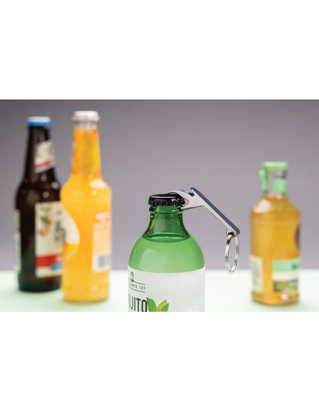 Portachiavi/cavatappi in lega di zinco RCS