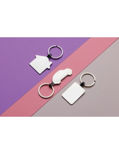 Portachiavi casa in lega di zinco RCS