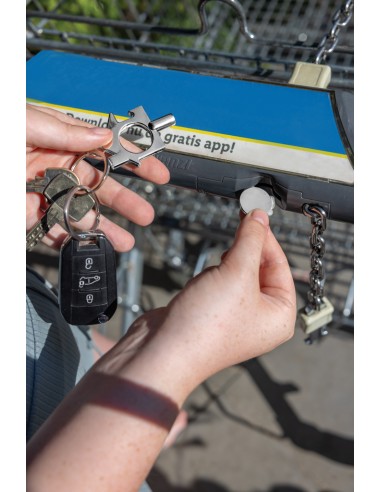 Portachiavi 3in1 in lega di zinco RCS