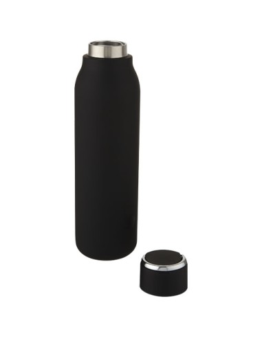 Bottiglia Marka da 600 ml con isolamento sottovuoto in rame e anello in metallo