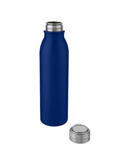 Borraccia sportiva Harper da 700 ml in acciaio inossidabile con anello in metallo