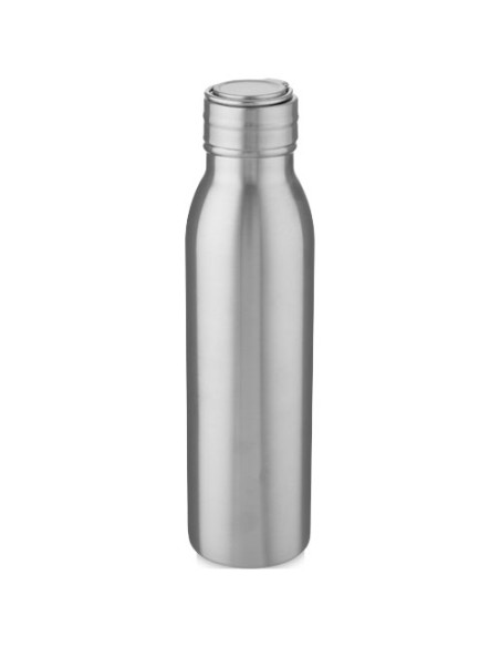 Borraccia sportiva Harper da 700 ml in acciaio inossidabile con anello in metallo