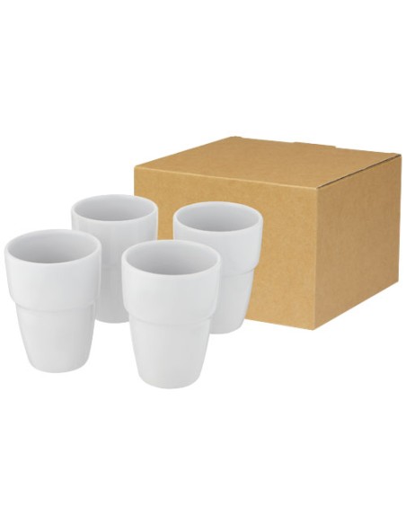 Set regalo Staki di 4 tazze impilabili da 280 ml