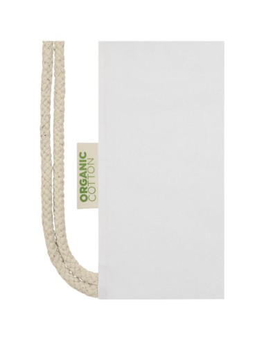 Zaino con cordoncino Orissa da 140 g/m² in cotone organico - 5L