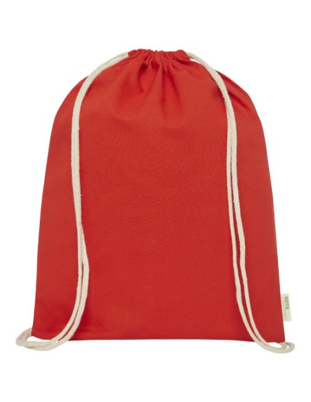 Zaino con cordoncino Orissa da 140 g/m² in cotone organico - 5L