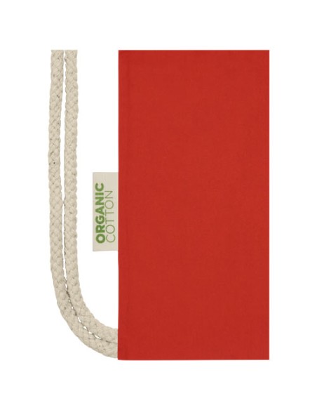 Zaino con cordoncino Orissa da 140 g/m² in cotone organico - 5L
