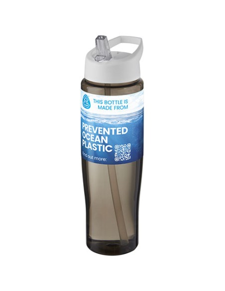 Borraccia sportiva da 700 ml con coperchio con beccuccio H2O Active® Eco Tempo