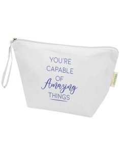 Custodia per accessori grande in tessuto biologico certificato OCS da180 g/m² Odisha - 3L