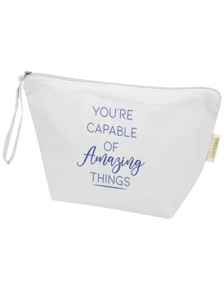 Custodia per accessori grande in tessuto biologico certificato OCS da180 g/m² Odisha - 3L