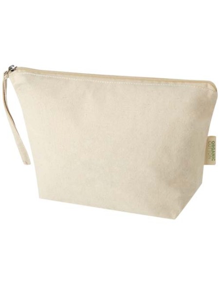 Custodia per accessori grande in tessuto biologico certificato OCS da180 g/m² Odisha - 3L