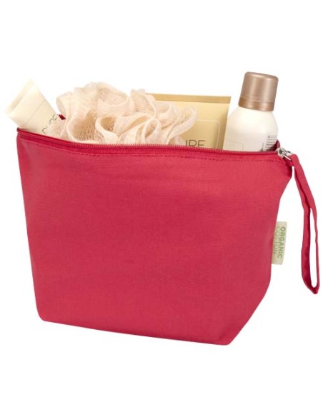 Custodia per accessori grande in tessuto biologico certificato OCS da180 g/m² Odisha - 3L