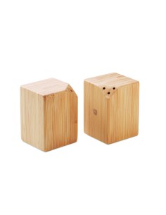 Set sale e pepe in bambù