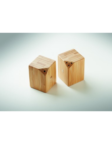 Set sale e pepe in bambù