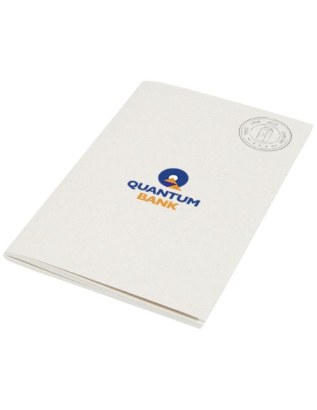 Blocco note Dairy Dream in formato A5 realizzato con cartoni del latte riciclati
