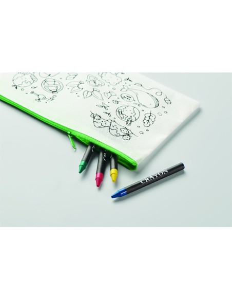 Astuccio con 4 pastelli