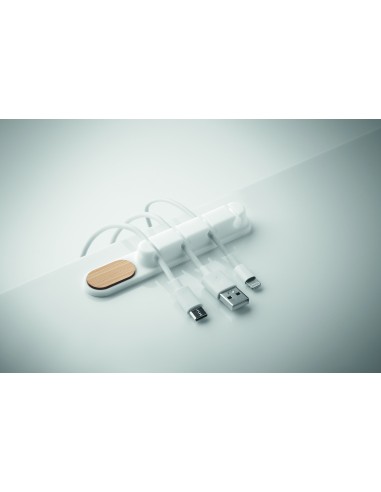 Organizzatore cavi in silicone