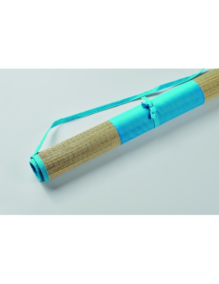 Stuoia da spiaggia in paglia