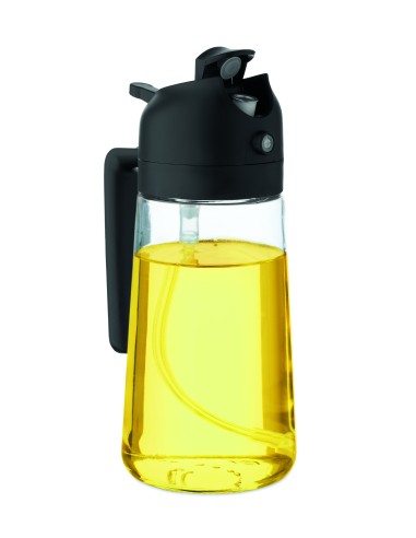 Oliera e spruzzatore in vetro