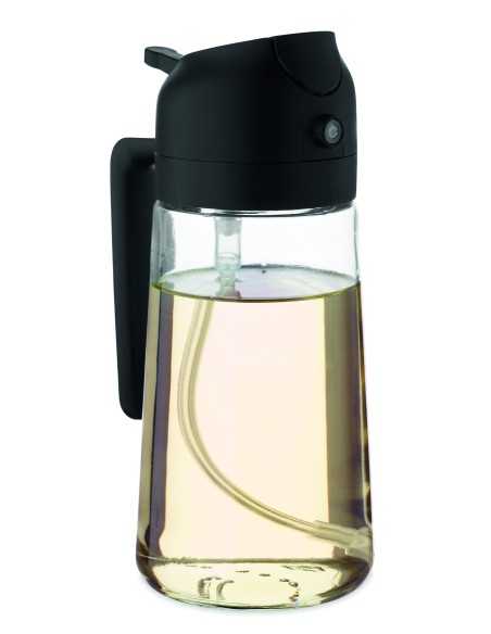 Oliera e spruzzatore in vetro