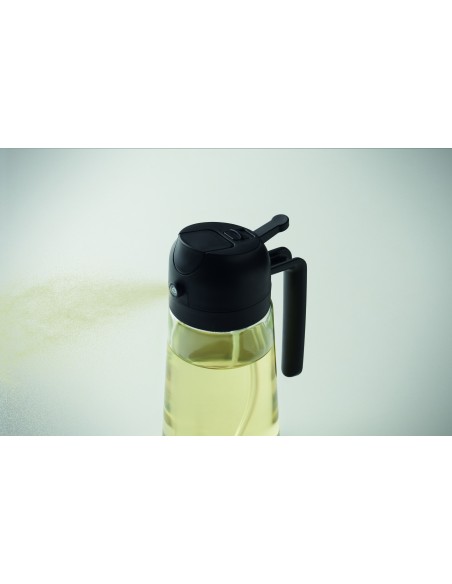 Oliera e spruzzatore in vetro