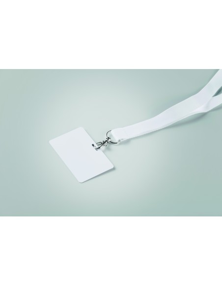 Badge con lanyard 54 x 86 mm