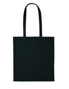 Shopper in velluto a coste