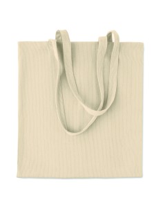 Shopper in velluto a coste