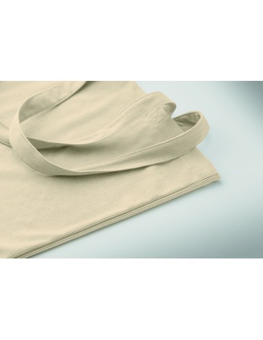 Shopper in velluto a coste