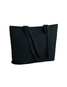 Shopper grande in velluto