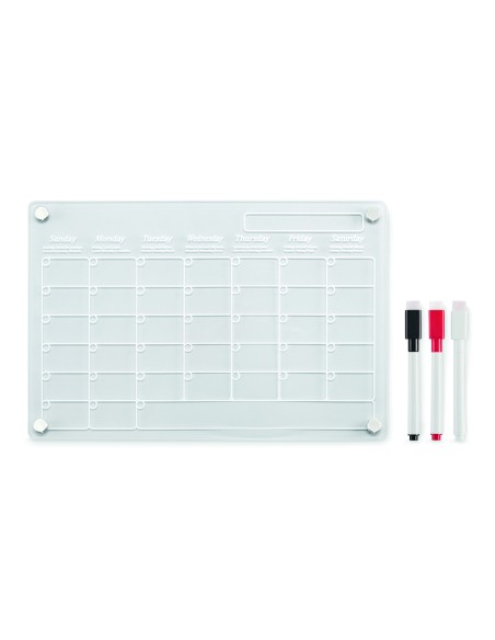 Agenda magnetica in acrilico