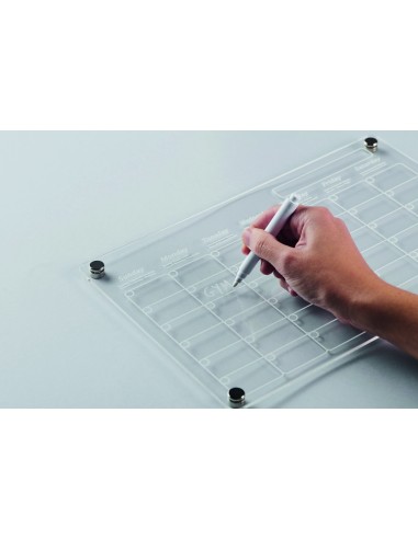 Agenda magnetica in acrilico
