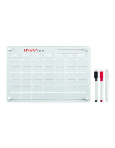 Agenda magnetica in acrilico