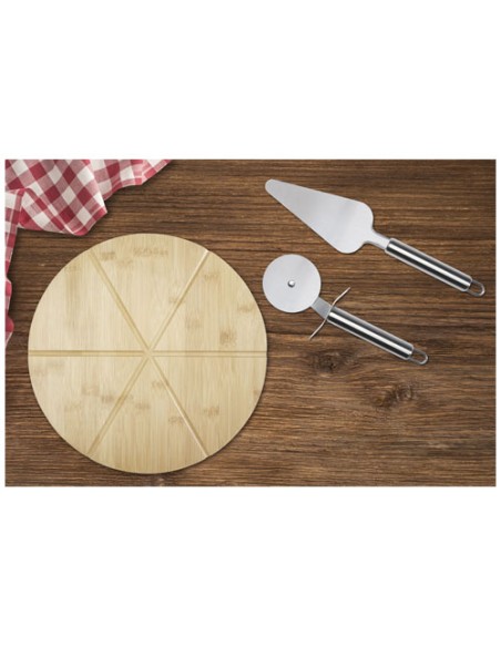 Set per pizza in bambù Mangiary