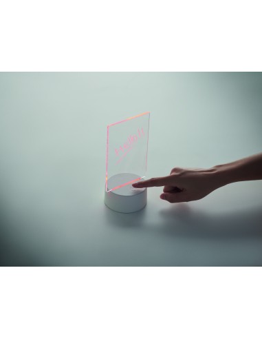 Memoboard a LED illuminato