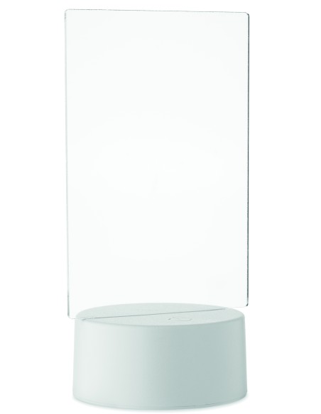 Memoboard a LED illuminato