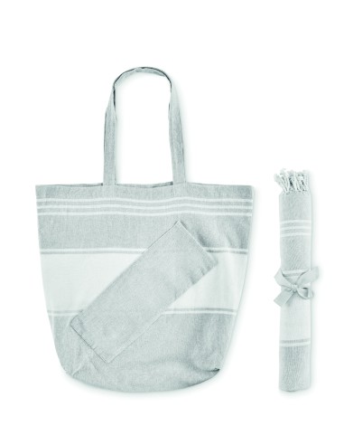 Borsa da spiaggia con telo