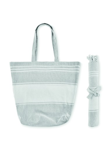 Borsa da spiaggia con telo