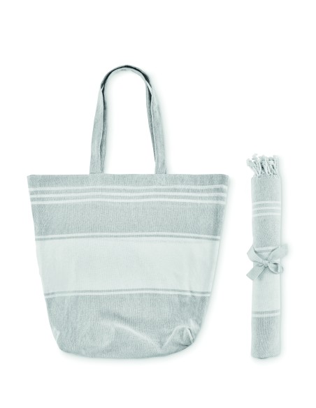 Borsa da spiaggia con telo