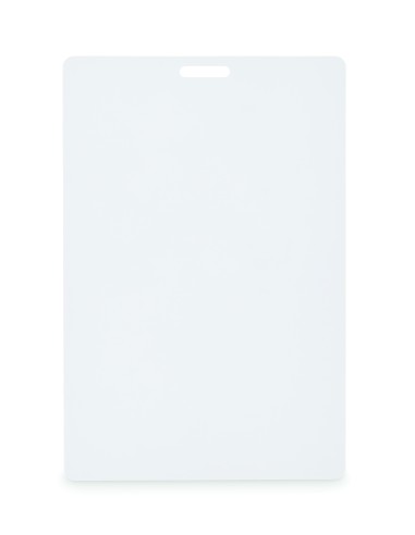 Badge con cordino 120x80 mm