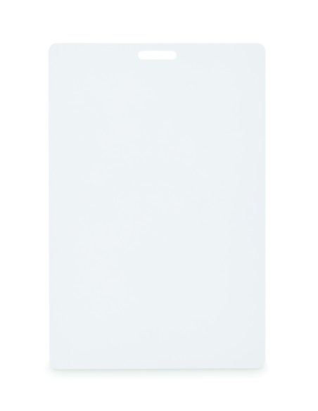 Badge con cordino 120x80 mm