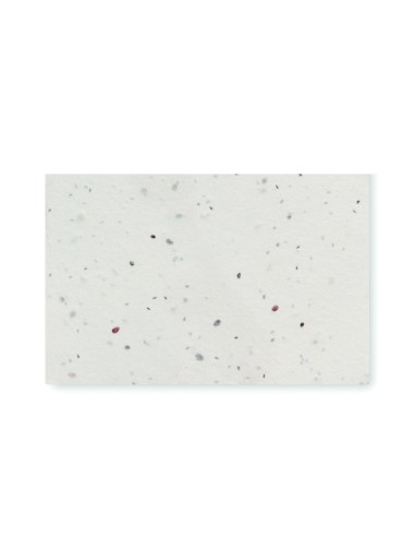 Biglietto da visita con semi di