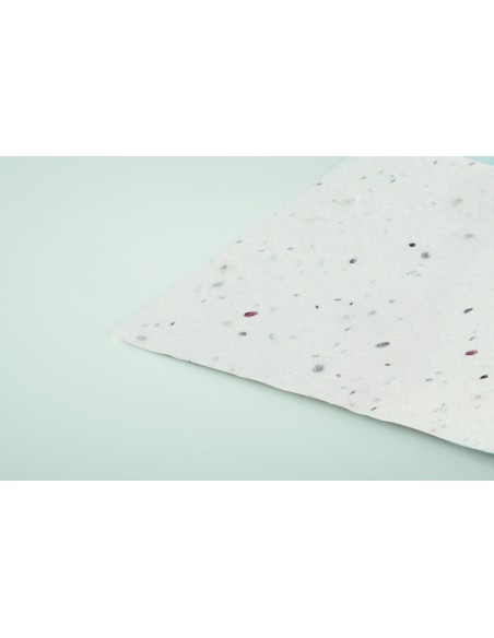 Biglietto da visita con semi di