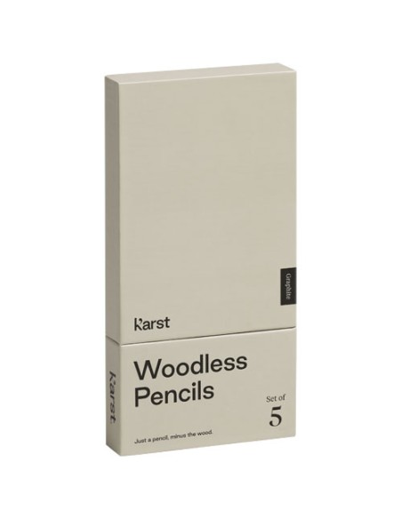 Matite Karst® 2B in grafite senza legno confezione da 5