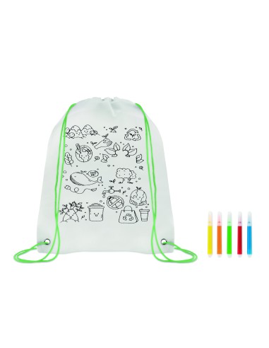 Sacca da colorare in non woven