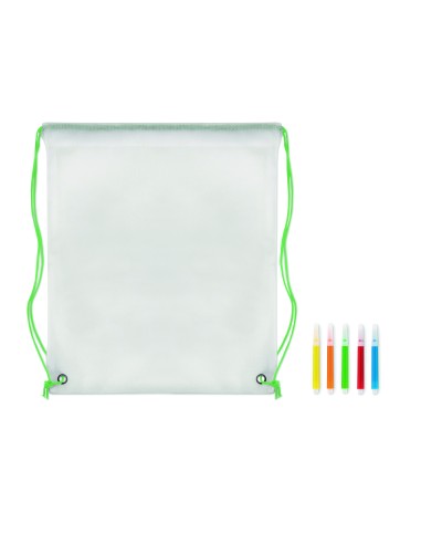 Sacca da colorare in non woven