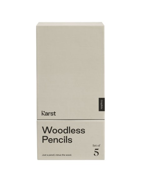 Matite Karst® 2B in grafite senza legno confezione da 5