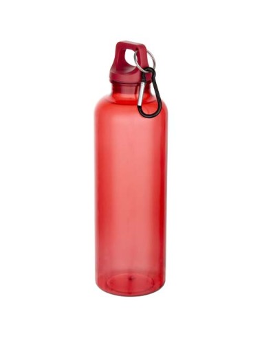 Borraccia in plastica riciclata certificata RCS da 750 ml con moschettone Oregon