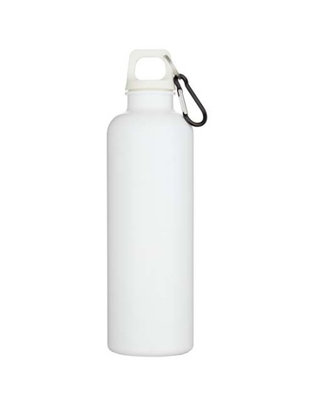 Borraccia in plastica riciclata RCS in tinta unita con moschettone Oregon da 750 ml